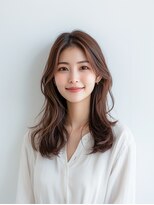 e.m.a プレミアムビューティーサロン 栄駅店(e.m.a PREMIUM BEAUTY SALON)&nbsp;レイヤーカット/イメチェン/外ハネボブ/美髪/ワイドバング/髪型