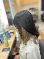 ニーナ 三軒茶屋(nina) インナーカラー アッシュベージュ