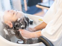 ヘアーメイク グロー(hair make grow)の雰囲気（頭皮のニオイやべたつき等のお悩みにヘッドスパが人気の美容室）