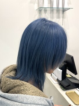 トパ タカオカ(topa takaoka) ブリーチ1.5回～アイスブルーカラー