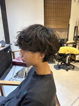 ロウ トウキョウ 八王子店(RAW TOKYO) シャドウパーマ　ダウンパーマ　ホワイトメッシュ　八王子