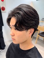 フィフスパーク(fifth PARK)&nbsp;渋谷ニュアンスパーマフェザーパーマルーズパーマ毛流れビジネス