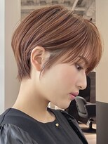 ハルキ ミナト ジャパン オオサカ(HARUKI MINATO japan OSAKA)&nbsp;上品ショートヘア 40代50代60代ヘア 白髪 大阪ショートヘア 梅田