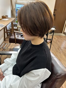 リアン ヘア ライム(lien.hair rhyme) 大人カッコいい 上品ショートボブ 20代30代40代に大人気◎