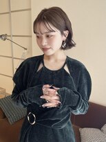 シェノン 夙川(CHAINON)&nbsp;小顔カット/ニュアンスボブ/大人ボブ/くびれボブ