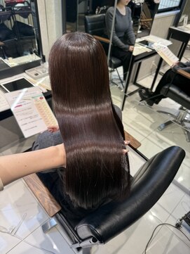 フォルテノエル 静岡鷹匠店(FORTE Noel) 髪質改善/ブラウン/暖色ブラウン/透明感/髪質改善