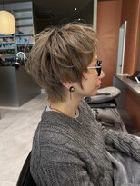 カルマ(KARMA) 【札幌/大通り】小顔ウルフレイヤーミルクティーベージュ