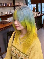アンドケー 那覇おもろまち店(and K)&nbsp;デザインカラー/ツートンカラー/派手髪