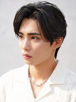 オーシャントーキョー 渋谷神南(OCEAN TOKYO)&nbsp;黒髪リクルートフェザーショートフェザーパーマ韓国マッシュ