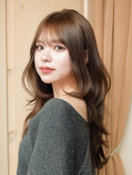 シーテ(Ciete) 韓国ヘア名古屋ハイレイヤー顔まわりカット前髪ボブタッセル小顔