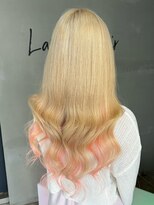 ラニシス ヘアー(Lanisis Hair) ホワイトピンク!!!