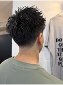 メンズカットフェードテーパーフェードスキンフェード