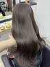 【枝毛・切れ毛を防ぐ】ケアブリーチ+ケアカラー+トリートメント