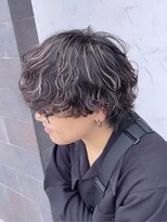 アイズニューヨークプレミアムトヤマ(I's New York PREMIUM TOYAMA)&nbsp;メンズカット/ハイライト/メッシュ/波巻きツイスパ
