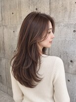 アトラ ハッピーヘアライフ 昭和町店(attra happyhairlife)&nbsp;韓国ムードのフェイスレイヤー