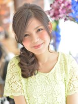 ケーツー心斎橋 クイーンズガーデン バイ ケーツー(K two QUEEN'S GARDEN by K two) 【K-two心斎橋】ナチュラルカールセミディ~フィッシュボーン~