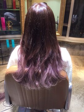 サロンドミルク 原宿(salon de MiLK) 【salondemilk原宿】パールラベンダー☆グラデーション