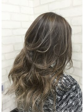 アンククロス 表参道(ANKH CROSS) グレージュグラデーション×ハイライトミックス