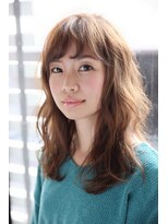 ボーテコンシェル 錦糸町(beaute concier)&nbsp;リラックスウェーブミディ【錦糸町 美容院 beaute】