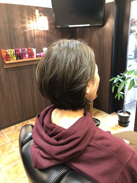 ヘアアンドスパ バースデイ(Private Salon HAIR&Spa BiRTHDAY) 耳かけボブ