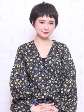 ヘナ ファクトリー 八王子店 キュート×ガーリーショート