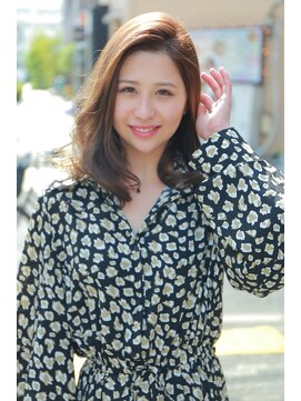 サイン ヘア イノベーション(sign HAIR INNOVATION) 大人可愛い、色気、小顔カットひし形シルエット【錦糸町】