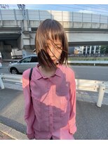 ムジーク(Musiiik)&nbsp;カジュアルボブとベージュカラー