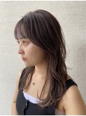 セミロング×レイヤー