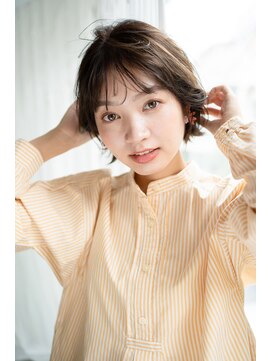 マグノリア オモテサンドウ(MAGNOLiA Omotesando) ラフなハネ感が可愛い♪アクティブボブ・・・HINATA