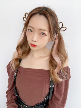 アミカ(Amica) 10代20代30代人気エクステ/カラーエクステ/ピンクヘアー