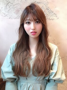 ロンドローズ 名古屋(Lond damaskRose) ロングヘア×ゆる巻