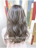 嶋村夏実★バレイヤージュデザインカラー