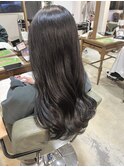 透け感ダークカラー〇ぷるぷるロング