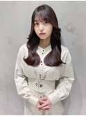 韓国ヘア_グレージュカラーボブウルフココアベージュ_9143