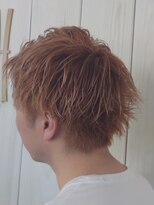 アース 三田南ウッディタウン店(HAIR&MAKE EARTH) 20代30代ダブルカラーブリーチスパイキー束感