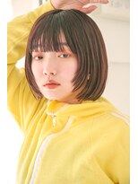 リトル ソルト 渋谷(little×salt)&nbsp;ナチュラルストレートのショートボブ［渋谷駅］