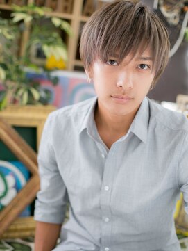 カバーヘア イヴ 戸頭店(COVER HAIR EVE) シアーグレージュ束感ショート・ネオウルフm2北浦和20代30代40代