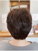ふんわりショートヘア