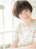 mod's姪浜/ミルクティーアッシュゆるふわマッシュルームヘアh