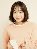 黒髪/グレーベージュ/レイヤーロング/前髪パーマ[新宿駅]