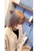 エンカウントバイマハロ 千葉(encount by mahalo)&nbsp;ミルクティーカラー