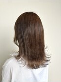 ゆるふわ外ハネセミロング