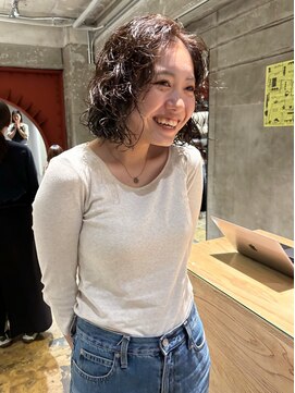 ハマモト ボブパーマ