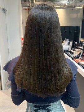 アイティー バイ アルバム 浦和店(IT by ALBUM) オリーブカラー秋色透明感カラー_ba481521