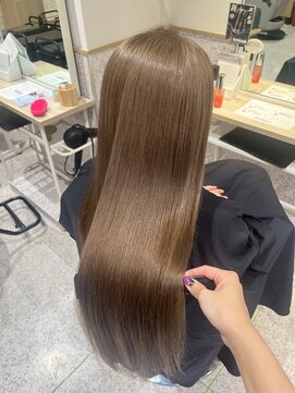 ゼストソエル(ZEST soell) ハイトーンカラー大人気のミルクティーベージュ