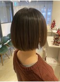 ミニボブ×ストレート