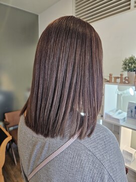 ビフィーノ イーリス 川西店(bifino iris) 透明感増し!切りっぱなしミディアム