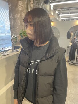 クオーレ(CUORE) 酸性縮毛矯正×ボブ