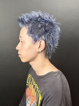 スキルセカンドハウス 天神(SKILL SECOND HOUSE) スパイキーショート ブルーシルバー