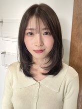 リジェール 鶴舞店 レイヤー×艶髪